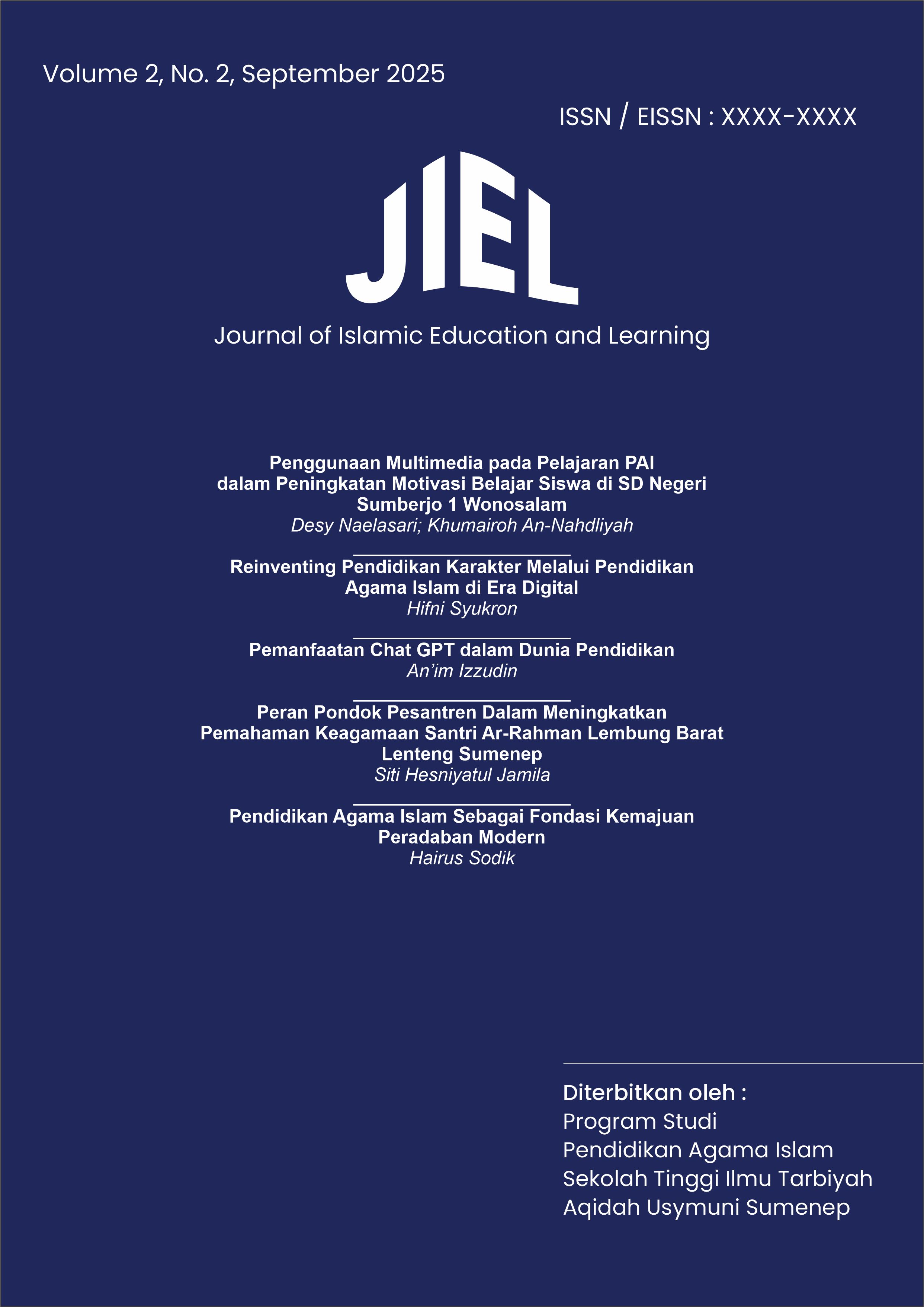 					View Vol. 2 No. 02 (2025): September
				